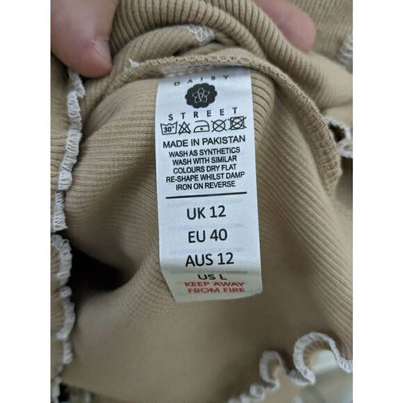 Daisy Street Pullover Sweater Crop Top New With Tags - Picture 4 of 6